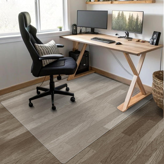Azadx Chair Mat for Hardwood 60"x 48" Large Office Chair Mat for Hardwood Floors Protector Mat for