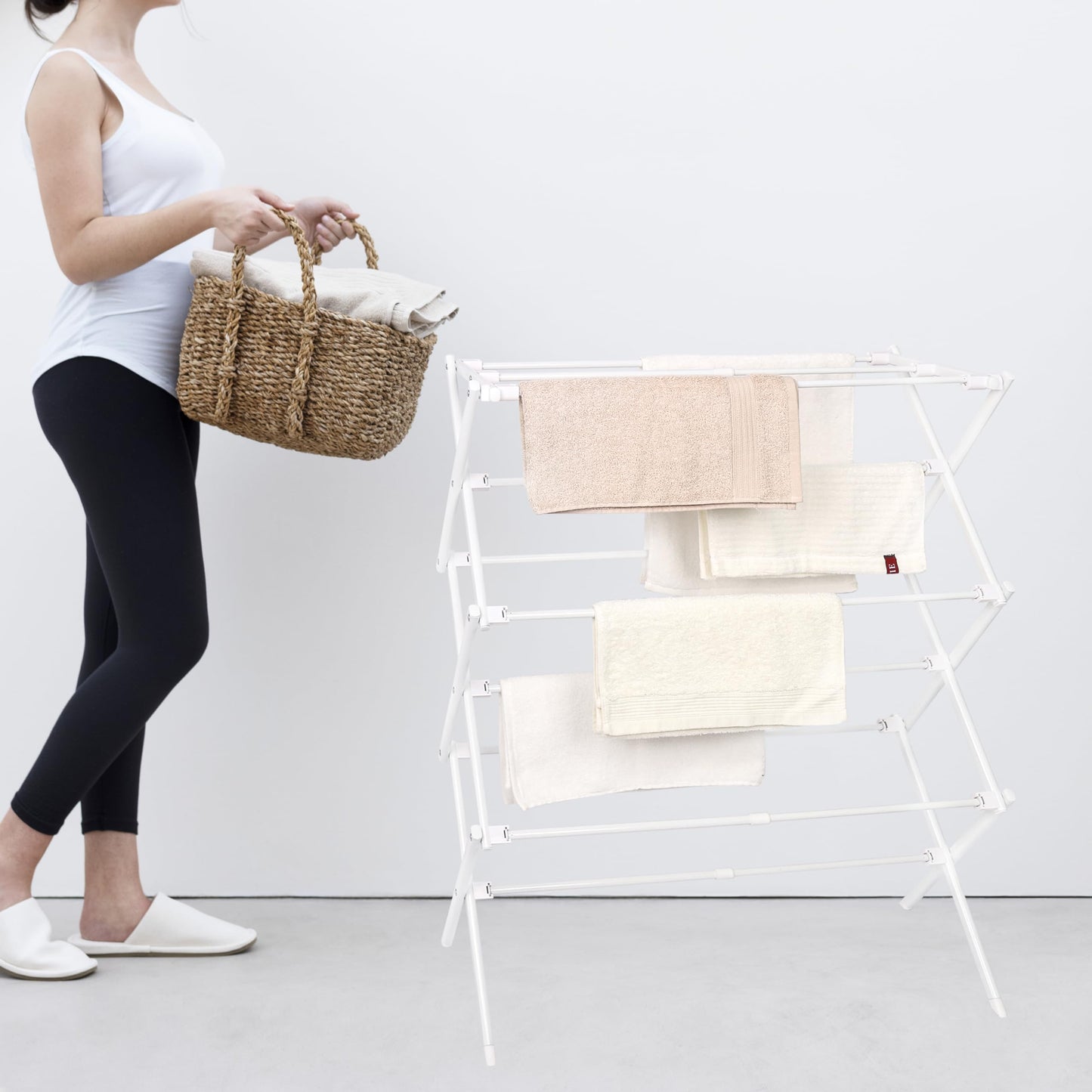 ZOES HOMEWARE 2026 Enhanced Clothes Drying Rack | Foldable Drying Rack Clothing for Laundry | Small