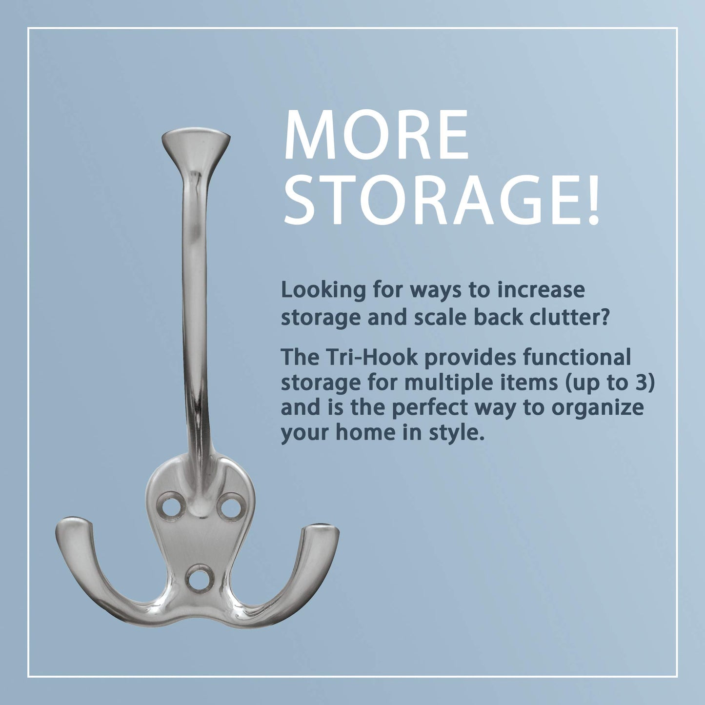 Liberty Hardware 129848 Wall Mounted Coat Rack with 5 Decorative Hooks, 27-Inch, Satin Nickel and