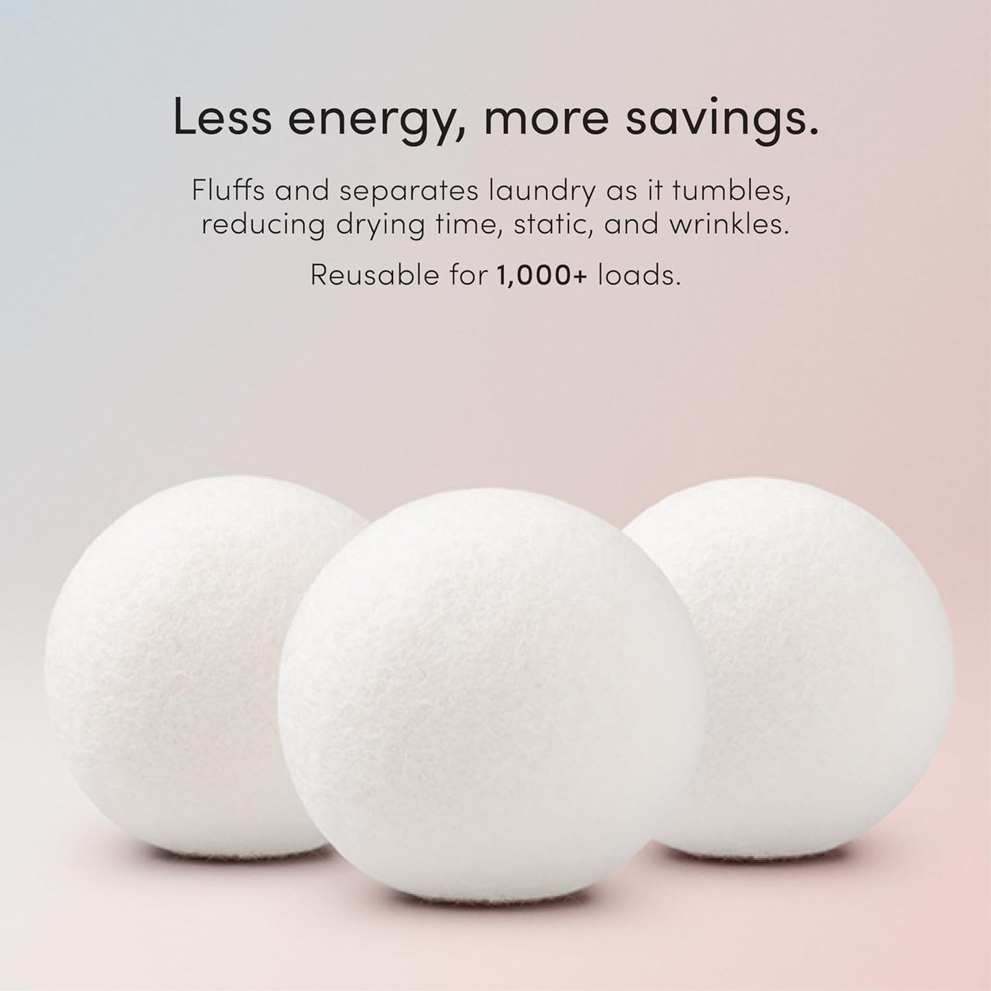 Dirty Labs | 100% New Zealand Wool Dryer Balls | 3 Balls | Shorten Drying Time | Reduce Static & Wrinkles | Dryer Sheet & Fabric Softener Alternative