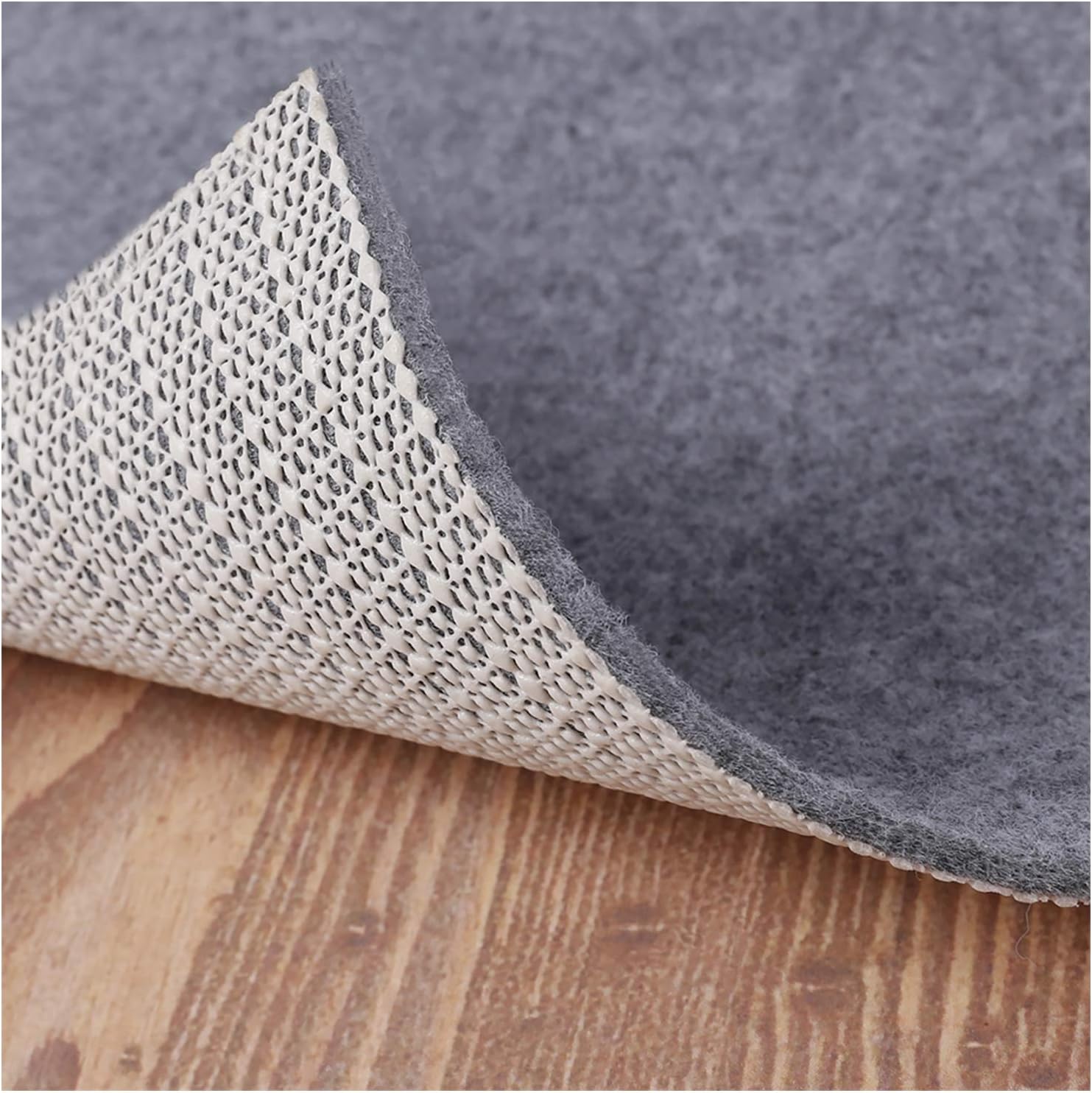Non Slip Rug Pad Grippers - 2x4, 1/8" Thick, (Felt + Rubber) Double Layers Area Carpet Mat Tap