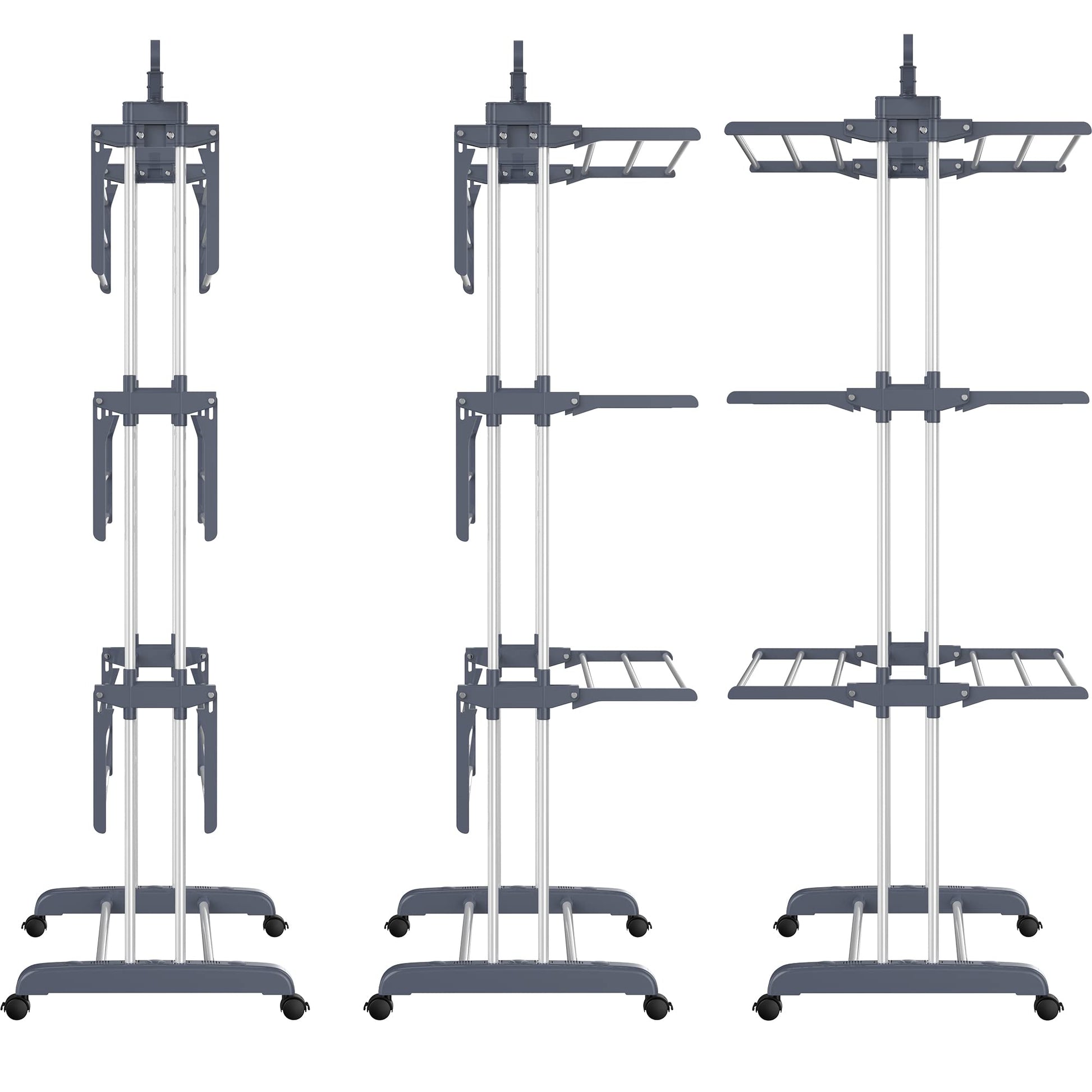 HOMIDEC Clothes Drying Rack, 4-Tier(67.7" H) Foldable Drying Rack Clothing