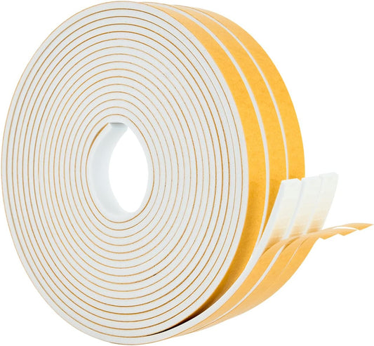 High Density Foam Weather Stripping Door Seal Strip Insulation Tape Roll for Insulating Door Frame