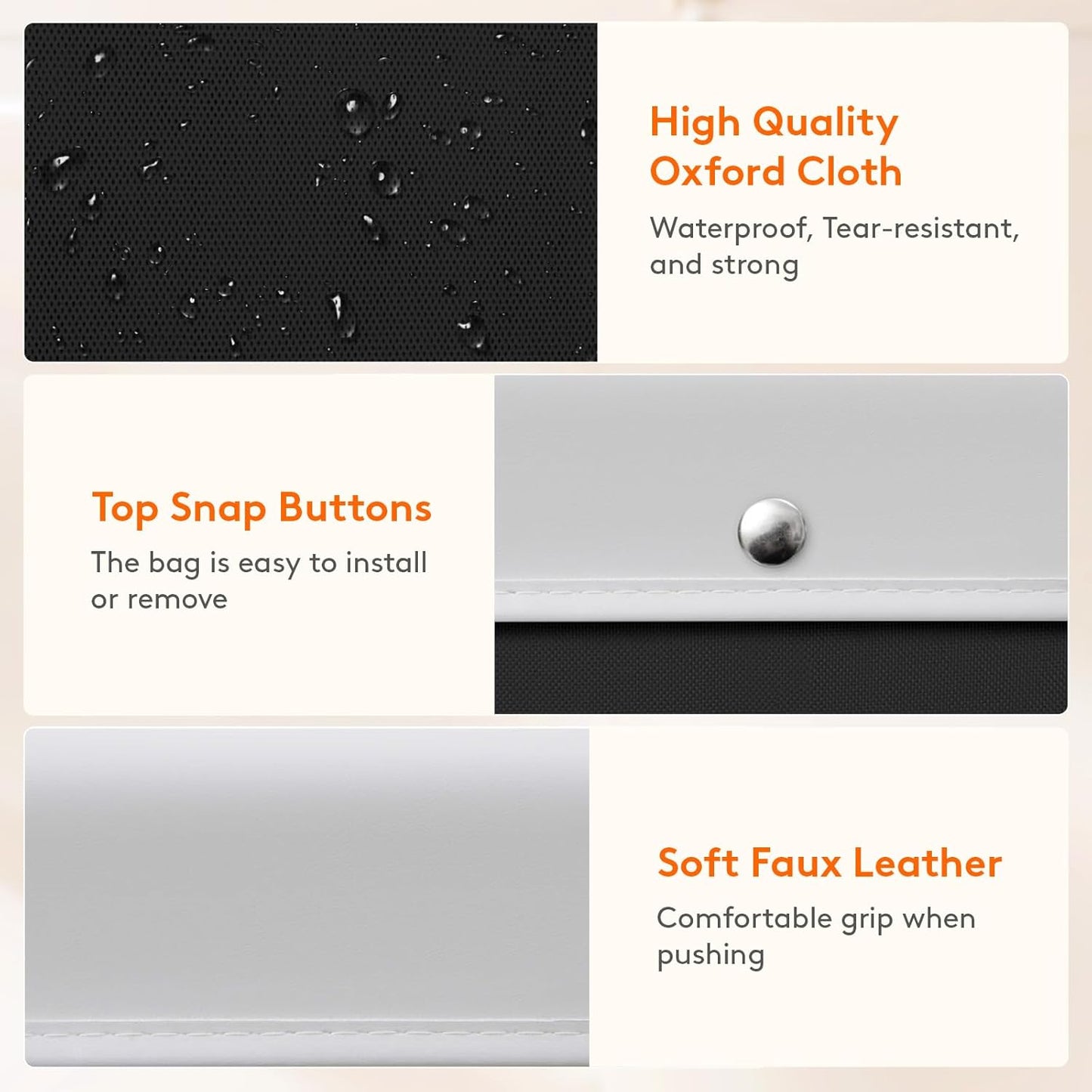 Lifewit 240L Laundry Basket with Wheels, Large Heavy Duty Commercial Rolling Laundry Hamper with Handles, Tall Steel Frame Laundry Cart for Laundry Room Bedroom Hotel Home Dorm, Black