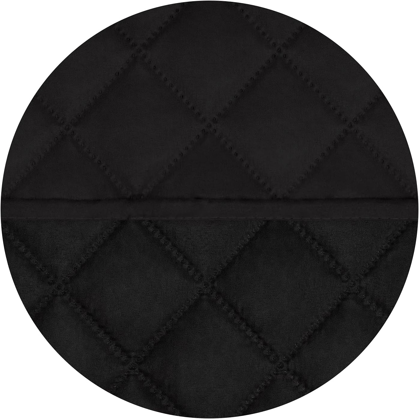 PureFit Reversible Quilted Sofa Cover, Water Resistant Slipcover Furniture Protector, Washable Couch Cover with Non Slip and Elastic Straps for Kids, Dogs, Pets (XX Large, Black/Black)