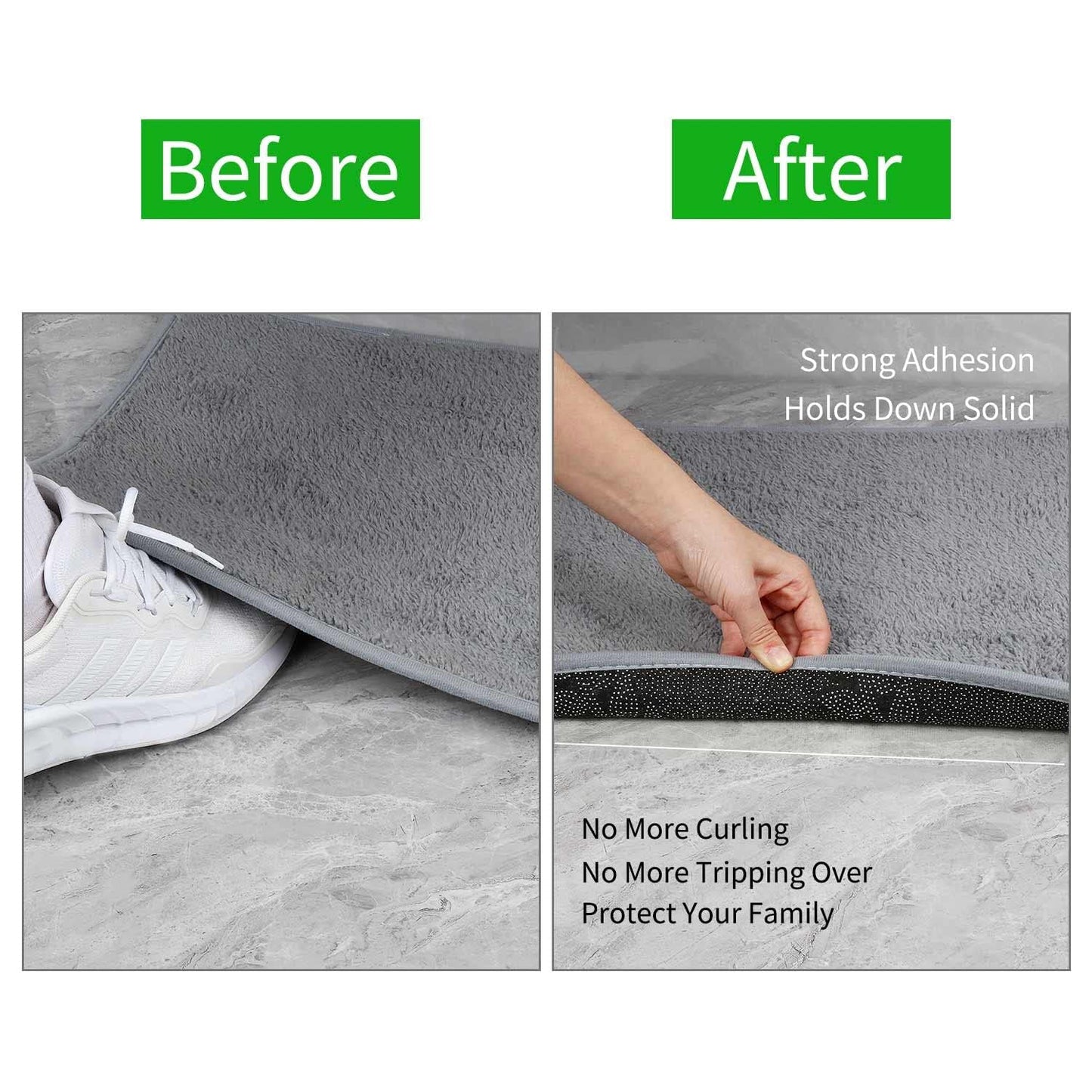 2Pack Double Sided Tape Heavy Duty, 3.2inx33FT (66FT Total) Universal High Tack Strong Wall Adhesive with Fiberglass Mesh, Super Sticky Resistente Clear Tape, Easy Use Mounting Tape