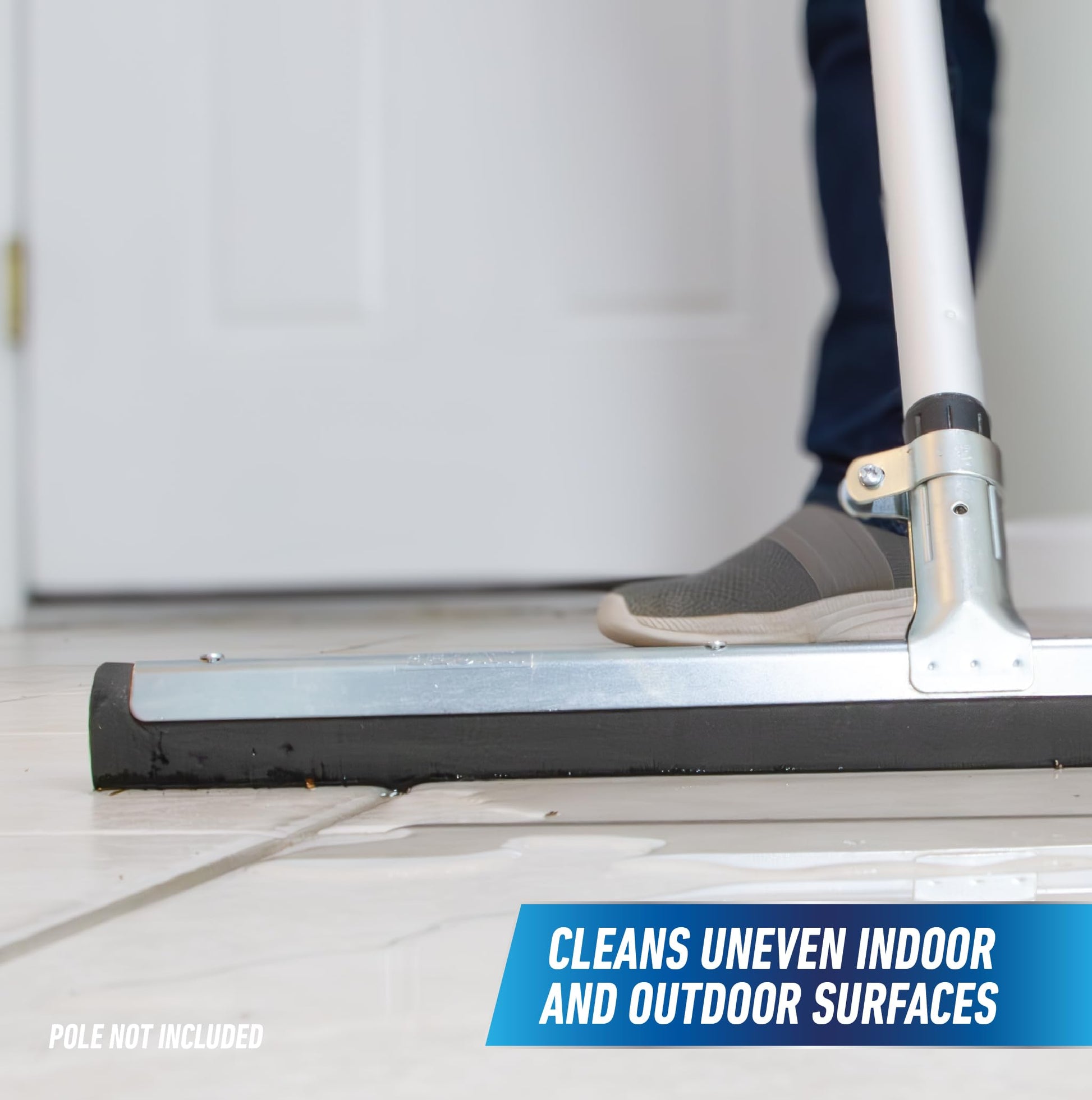 Unger AquaFlex 18" Floor Squeegee, Uneven Surface, Professional