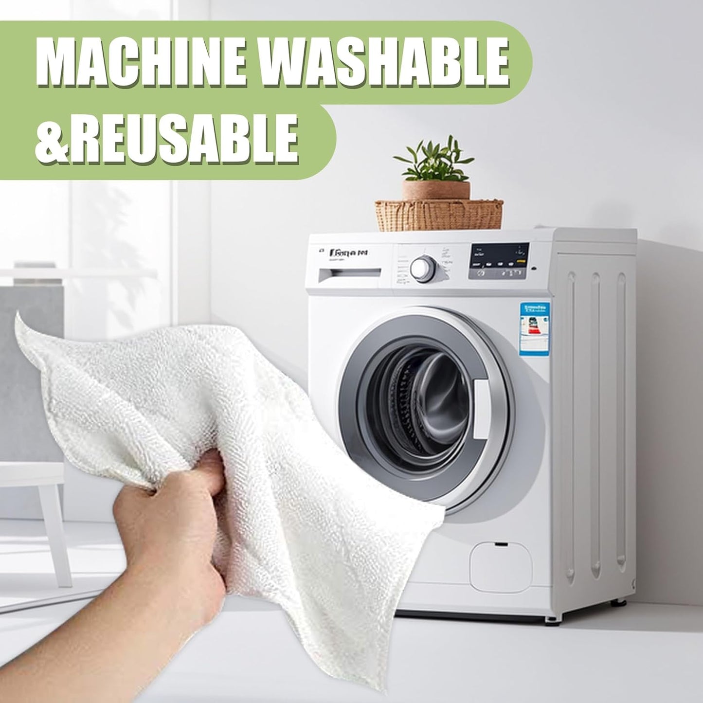 Light 'N' Easy Steam Mop Pads Replacement Reusable for S3601 S3101 S7326 7688ANB 7688ANW Floor Microfiber Cleaning Cloths(8 Pack)