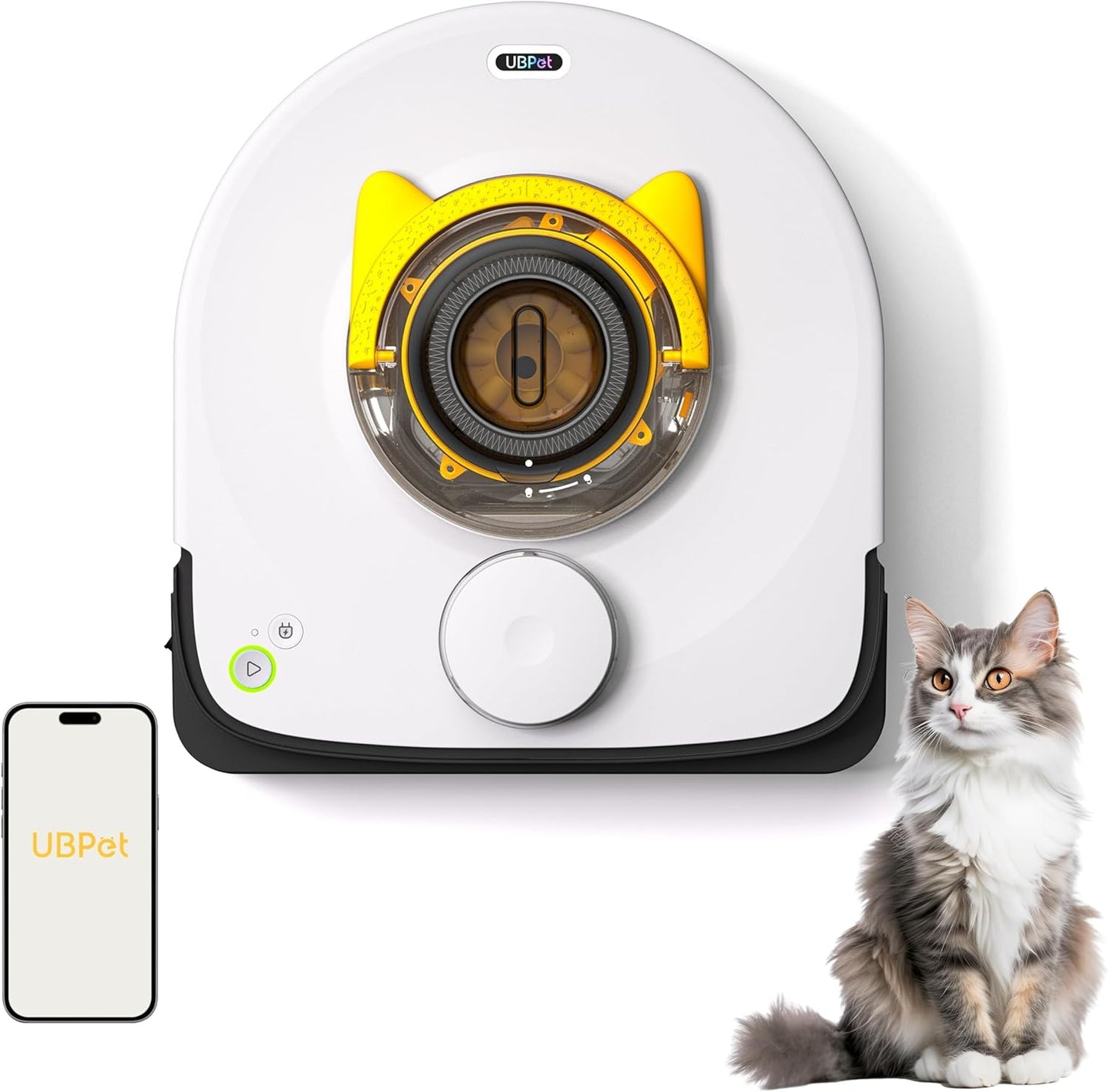 Robot Vacuum Cleaner with 22,000Pa Ultra-Strong Suction - Automatic Robot Vacuum for Pet Hair & Carpets, Tangle-Free Cleaning, Smart Mapping with LiDAR Navigation, App Controlled Vacuum Robot