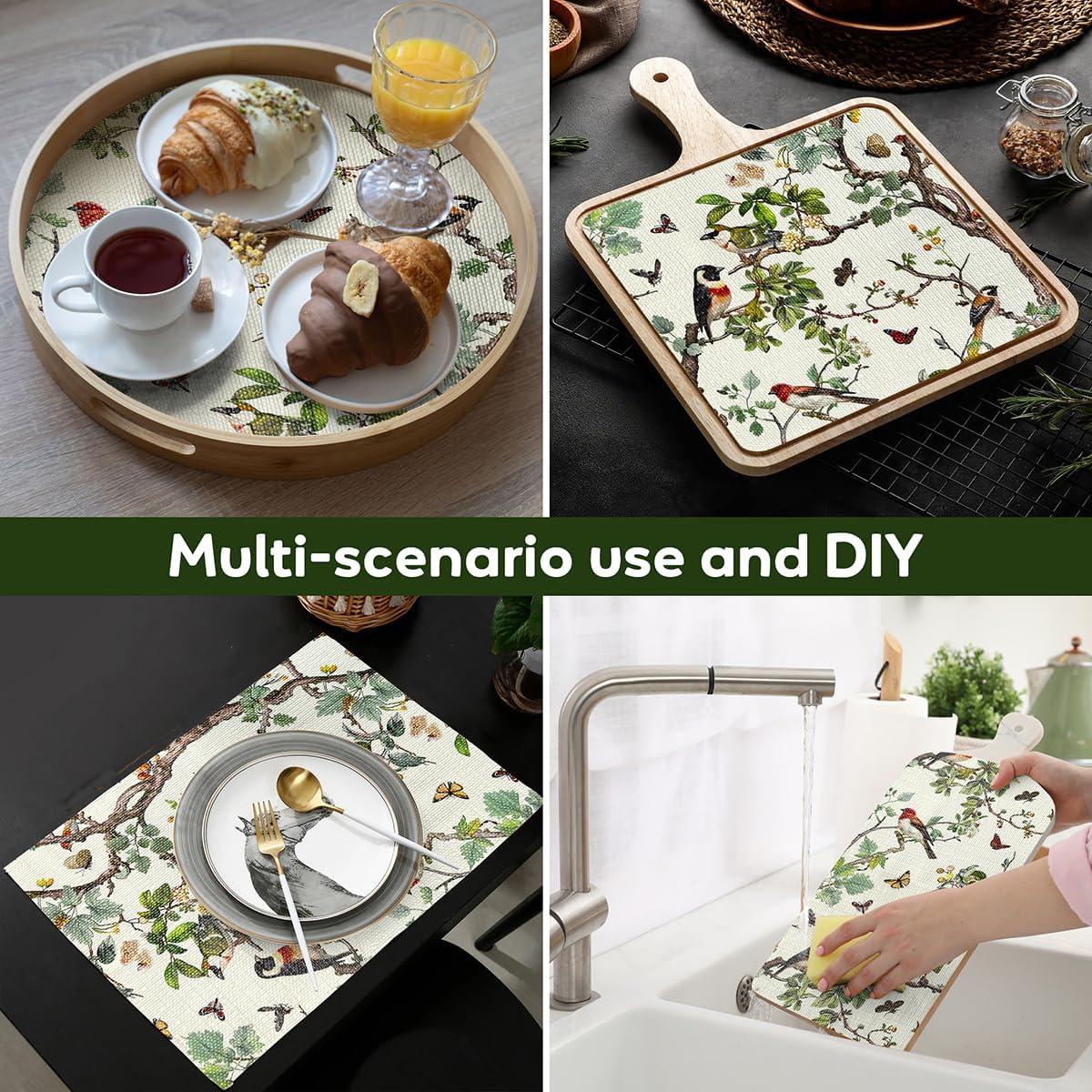 Shelf Liner for Kitchen Cabinets Non-Adhesive,Cabinet Liner for Shelves Non Slip Drawer Liner,Waterproof Kitchen Drawer Liners,Cupboard Liners for Cabinets Easy to Clean (12In x 10FT)