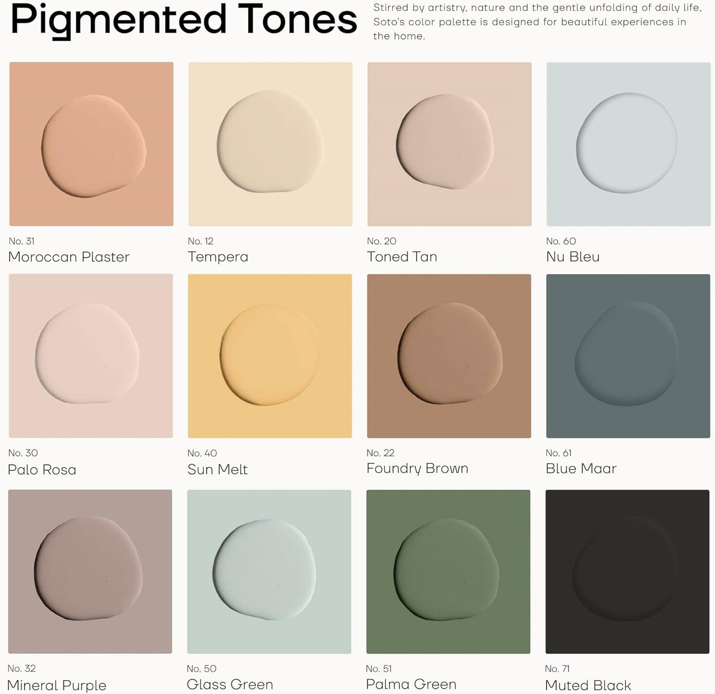 soto Green Paint Touch Up, Multi-Surface, Matte Finish (No. 51 Palma Green) — 10 Milliliters of Scratch Repair for Furniture, Walls, Cabinets, Trim, Doors, Indoor/Outdoor