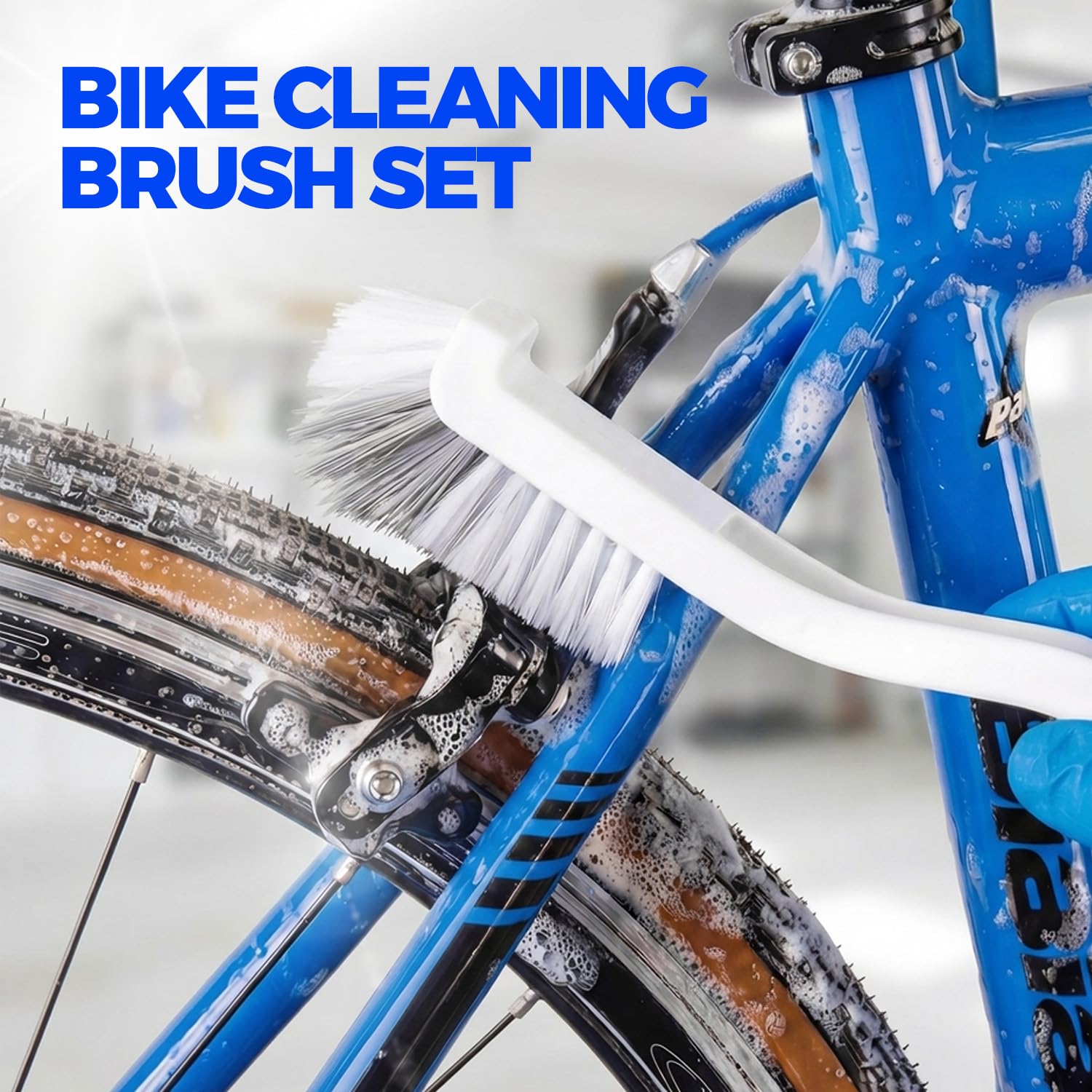 Holikme 7 Pack Cleaning Brush Scrub Brush Kitchen Brush for Floor,Green