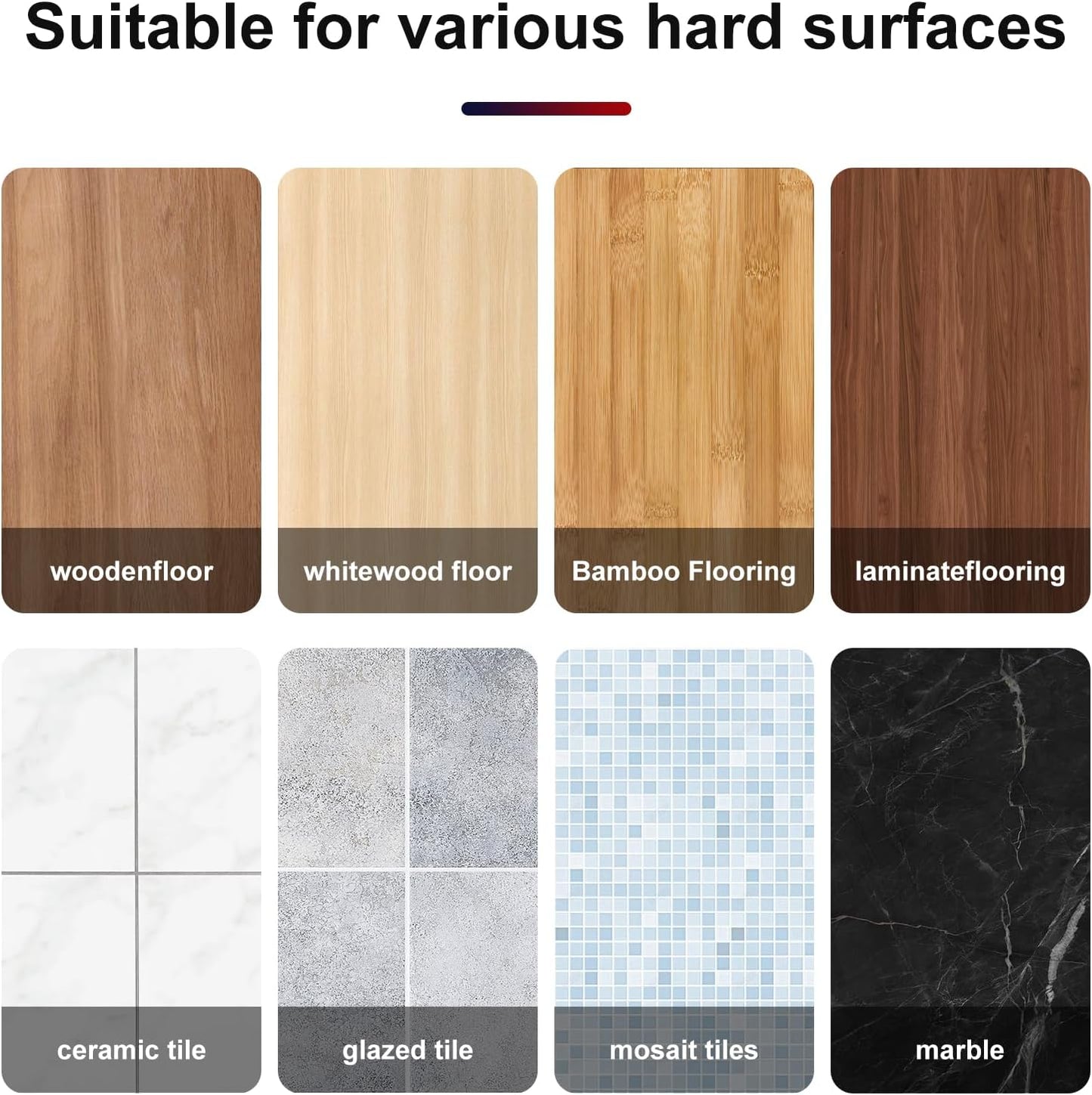 Floor Cleaning Solution Compatible With Tineco , Deep Cleans for Multiple Hard Floors, Suitable With All Robot Vacuums with Mopping and Cordless Wet/Dry Vacuum Mop Cleaner (Floral Fragrance 2 Bottle)