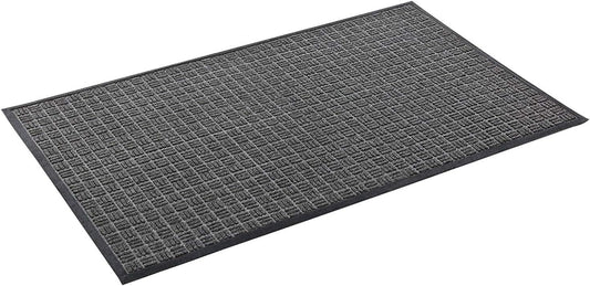 Kempf Water Retainer Entrance Mat, Indoor Outdoor Rubber Rug, Moisture Trapping, Absorbent Mat, 18