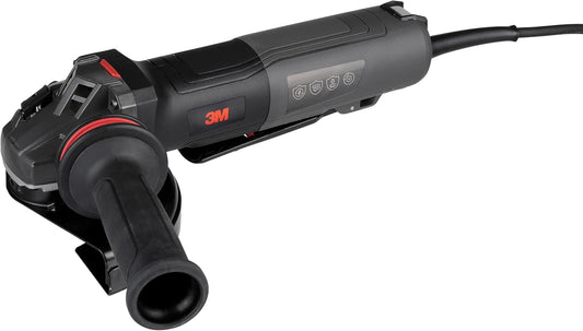 3M Electric Angle Grinder, 11131, VS, 6 in Paddle Switch, 13-Amp, 120V, for Cutting, Grinding