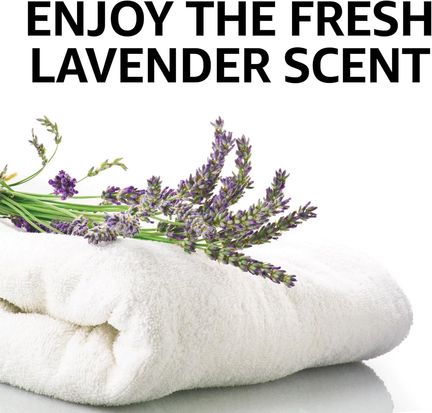 Amazon Basics Concentrated Liquid Laundry Detergent, Lavender, 110 loads, 82.5 Fl Oz (Previously Solimo)