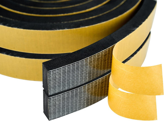 High Density Foam Weather Stripping Door Seal Strip Insulation Tape Roll for Insulating Door Frame