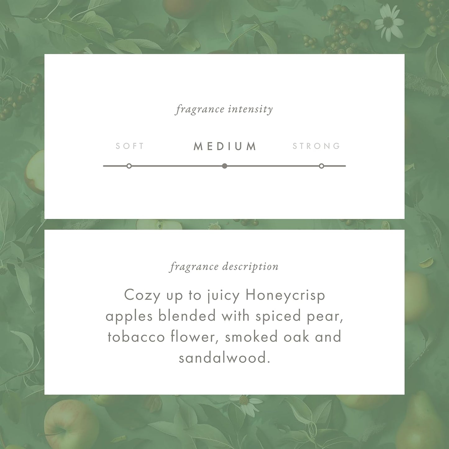 ScentAir Whisper Home Monthly Plug-in Refill, Fragrance Cartridge for Home and Office, Apple & Oak