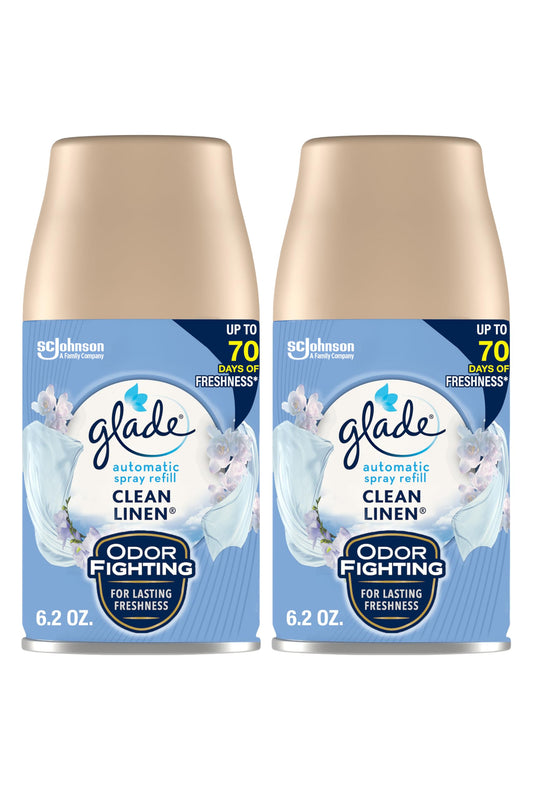 Glade Automatic Spray Air Freshener Refill, 6.2 Oz, 2 Count