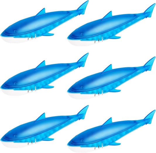 Leemone Humidifier Cleaner Shark, Demineralization Float Shark Compatible with All Humidifier and Fish Tank(6Pack)