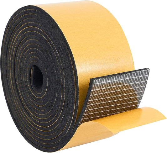 High Density Foam Weather Stripping Door Seal Strip Insulation Tape Roll for Insulating Door Frame