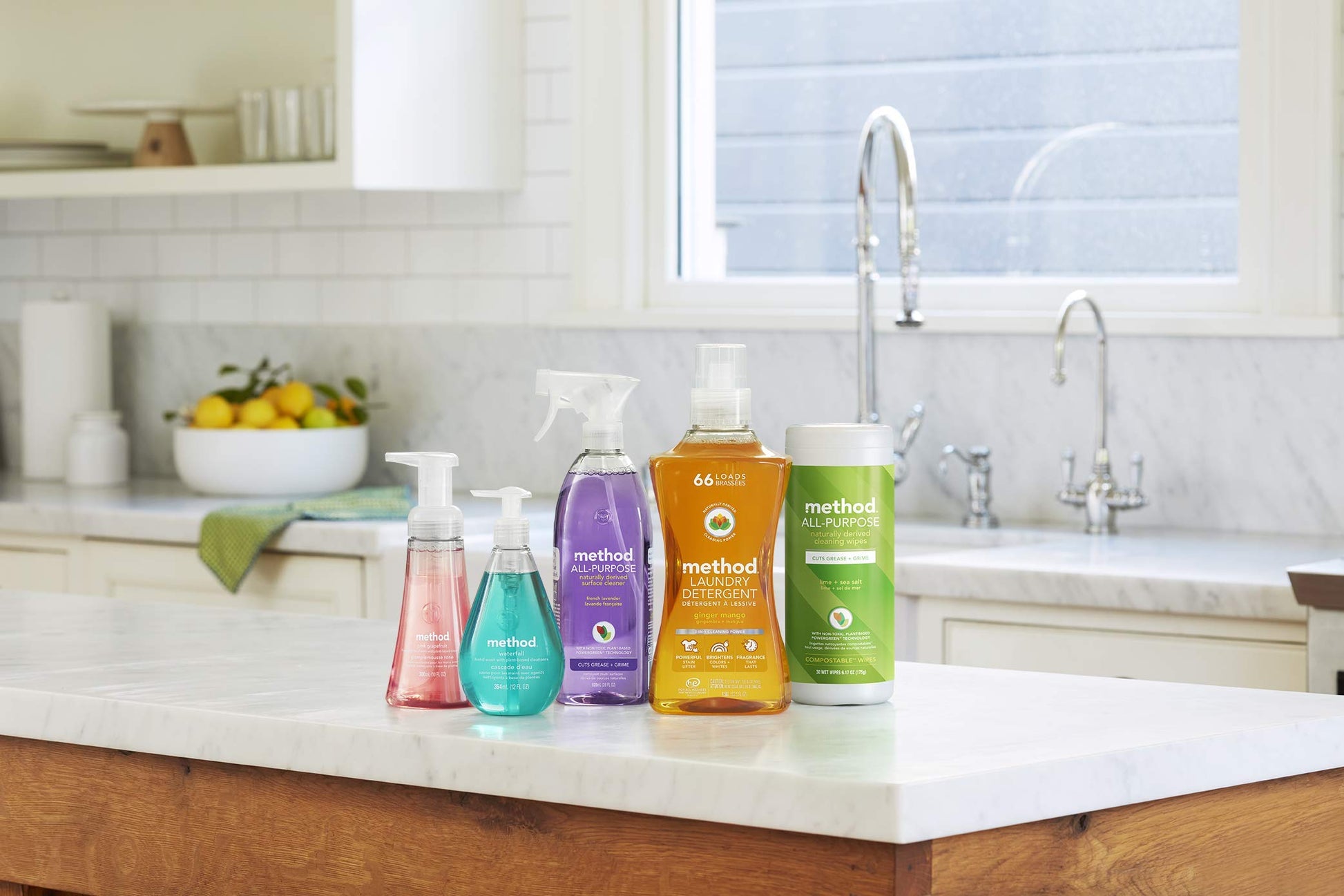 method All-Purpose Cleaner Spray, Citron, 28 fl oz, 4 Pack