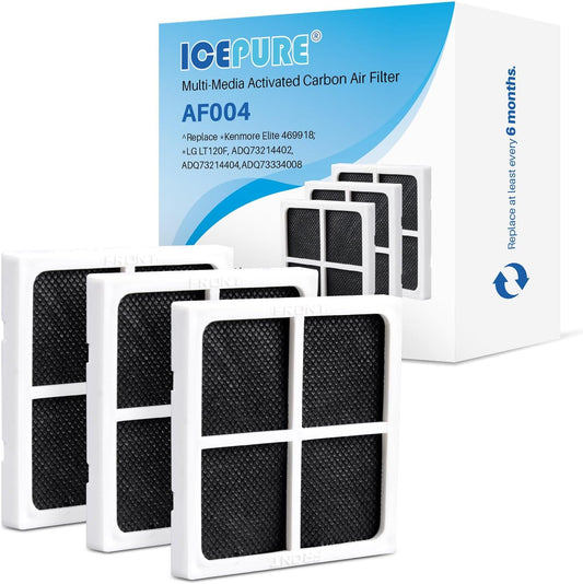 ICEPURE AF004 Refrigerator Air Filter Replacement for LG LT120F, Kenmore Elite 469918, 9918