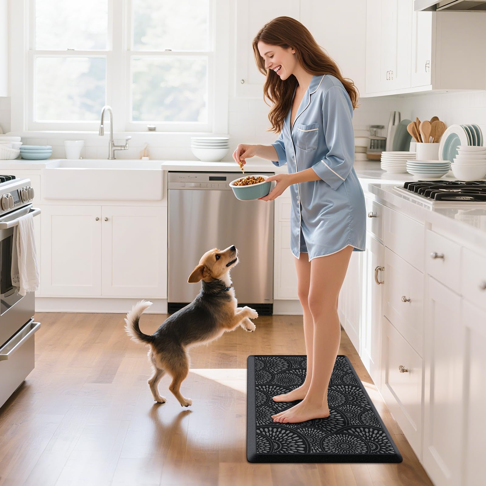 Mattitude Kitchen Mat, Waterproof Non-Slip Standing Mats and Rugs