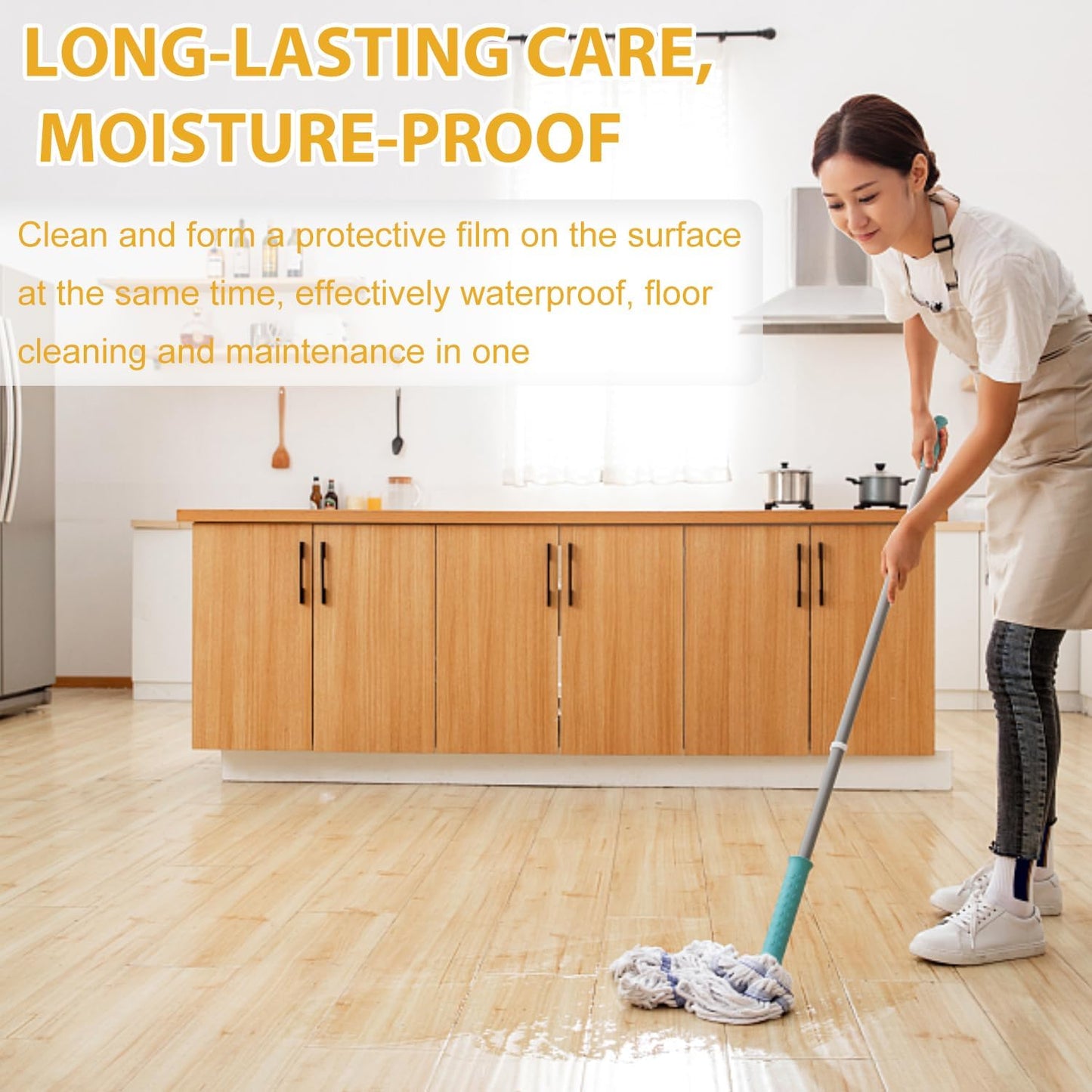 2Pcs Natural Beeswax Care Spray & Restorer, 2025 New Bees Wax Furniture Polish and Cleaner, Beeswax Furniture Polish for Wood, For Living Room, Kitchen, Leather and Furnitures Polishs - 120 ML