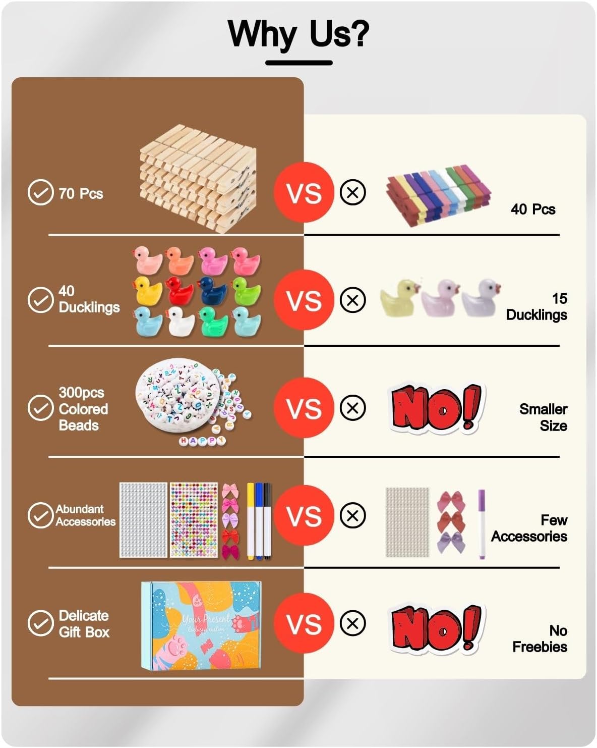 Cheer Pins for Backpack Cheer Stuff Kit 70 Clothes Pins with Mini Resin Ducks Mini Bows Letter Beads Team Cheerleaders Gifts Bulk Pin Me Ribbon for Bag Decorations Spirit Clips Competition Accessories