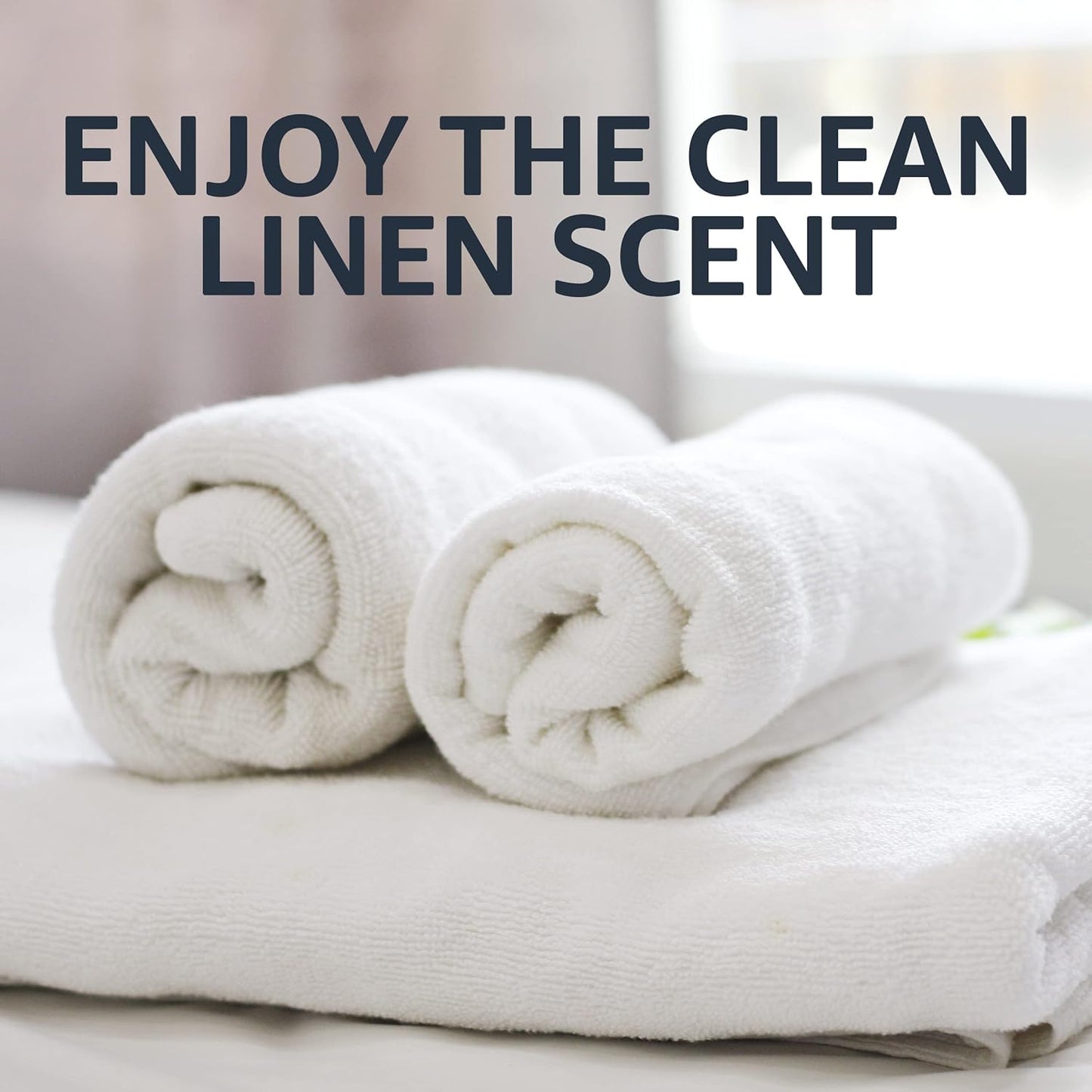 Amazon Basics Laundry Detergent Liquid, Concentrated, Clean Linen, 110 Loads, 82.5 Fl Oz, Pack of 2 (Previously Solimo)