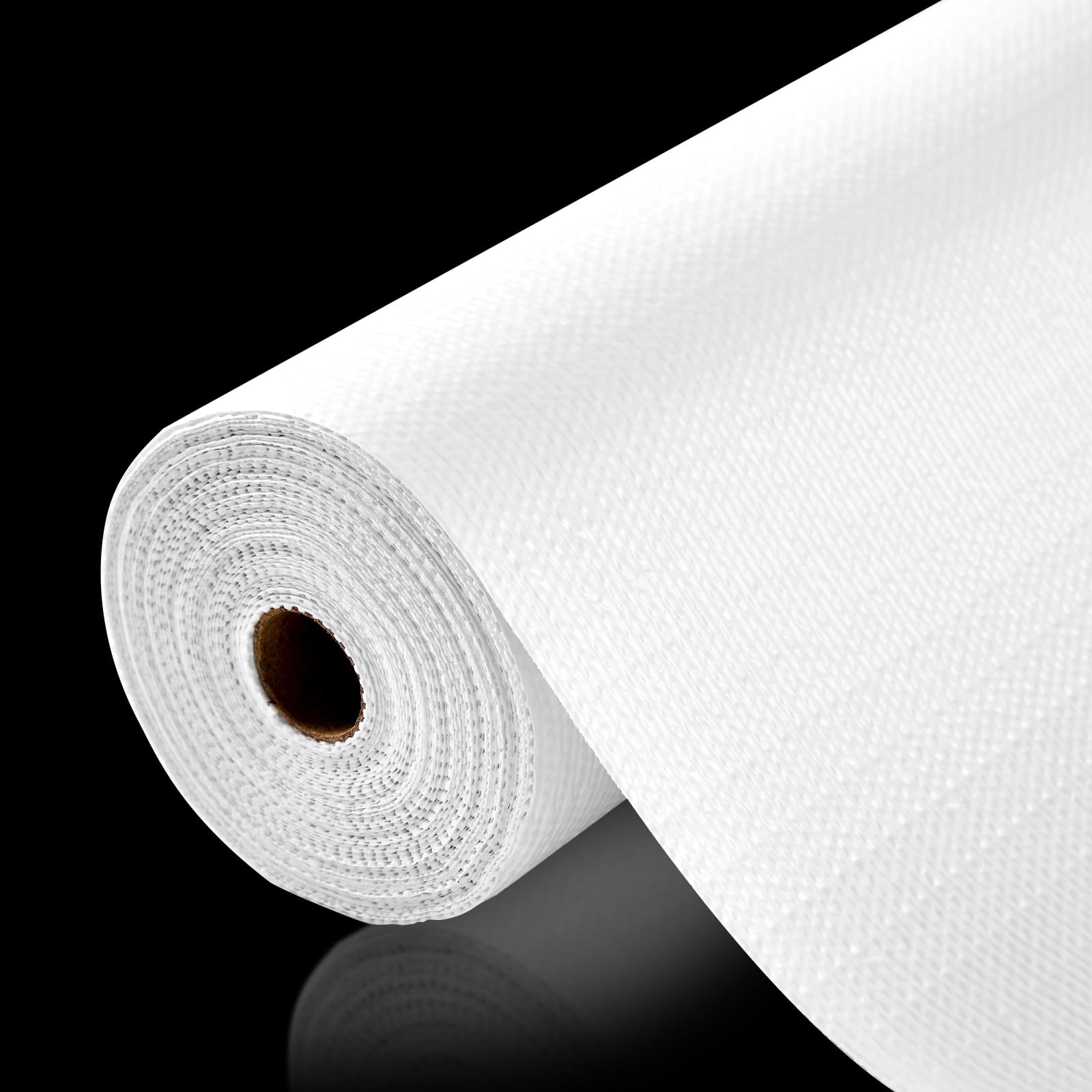 ALIUNI Drawer and Shelf Liner for Kitchen Cabinets, White, 12IN X 10FT