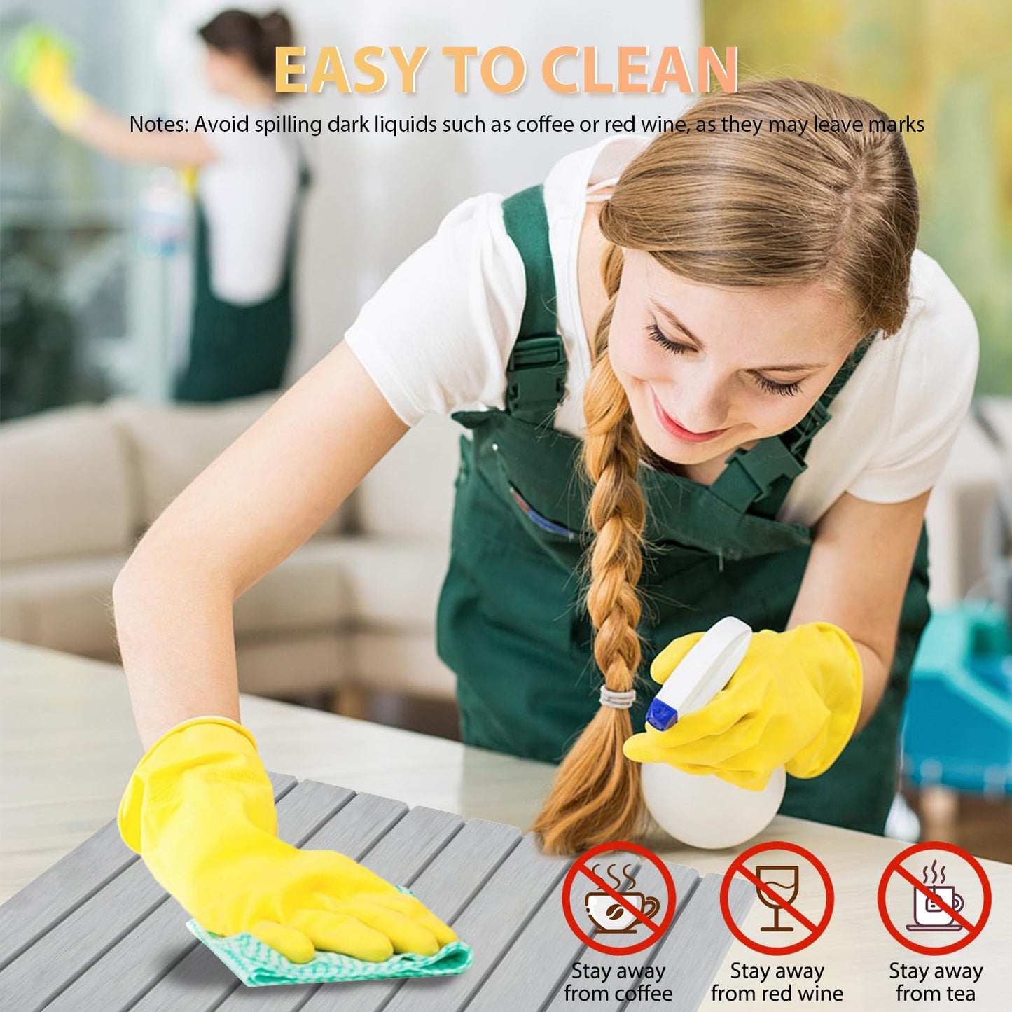 Large Stone Dish Drying Mat for Kitchen Counter, 24"×16" – Quick Drying Diatomaceous Earth, Super