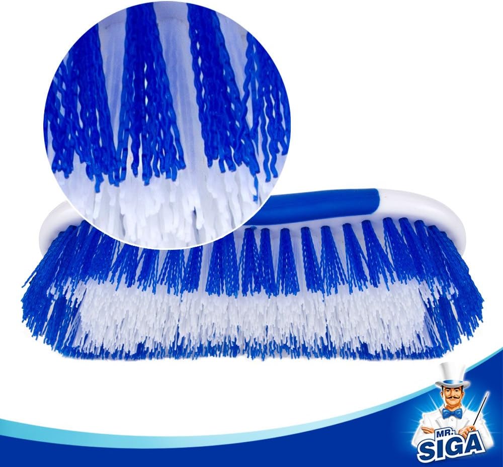 MR.SIGA Multi Purpose Heavy Duty Scrub Brush - Pack of 2