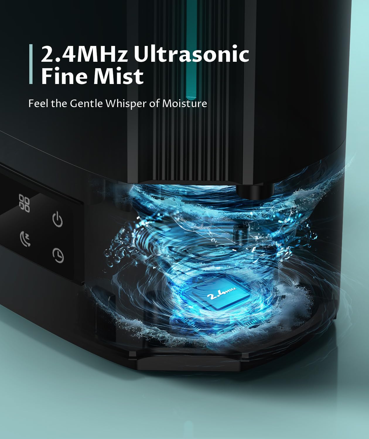 BREEZOME 6L Humidifier for Bedroom Large Room Smart Humidistat Control