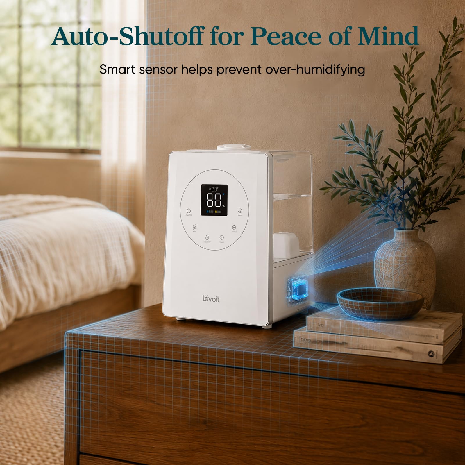 Levoit LV600S Smart Warm&Cool Mist Humidifiers for Home Bedroom Large Room