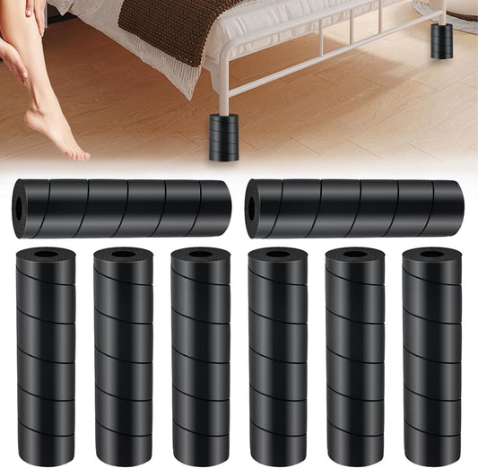 8 Pcs Bed Frame Toe Protectors, Non-Adhesive Bed Frame Leg Covers for Toe Savers, Toe Cushion for