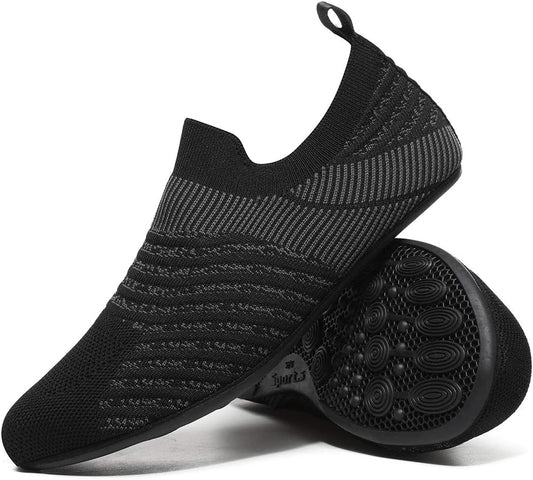 Adult Indoor House Slippers Socks Lightweight Non Slip Grip House Home Shoes for Women Men