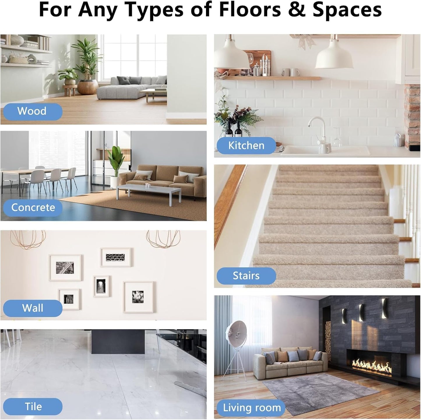 24 PCS Carpet Tape,Carpet Edge Anti - Curling Fixer, Non-Slip Carpet Pad Suitable for Tiles and Hardwood Floors (24PCS L Shape)