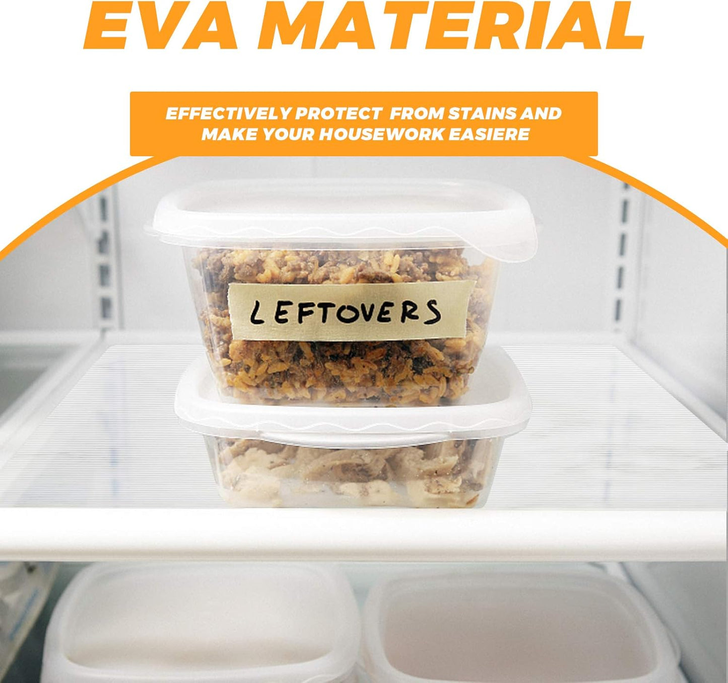 Glotoch Non Adhesive Shelf Liners for Kitchen Cabinets Clear 12"X60",Waterproof and Durable Drawer Liners,Fridge Table Place Mats for Cupboard, Cabinet.