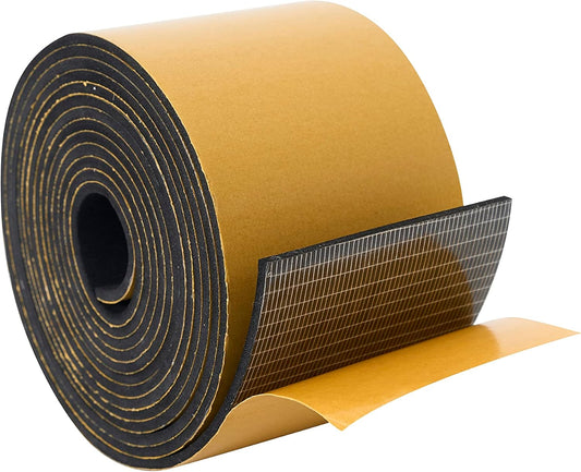 High Density Foam Weather Stripping Door Seal Strip Insulation Tape Roll for Insulating Door Frame