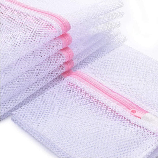 Mesh Laundry Bag, Kasiria 5 Pcs Washing Bags- for Laundry,Blouse, Hosiery, Stocking, Underwear, Bra and Lingerie, Travel Laundry Bag (X-Large)