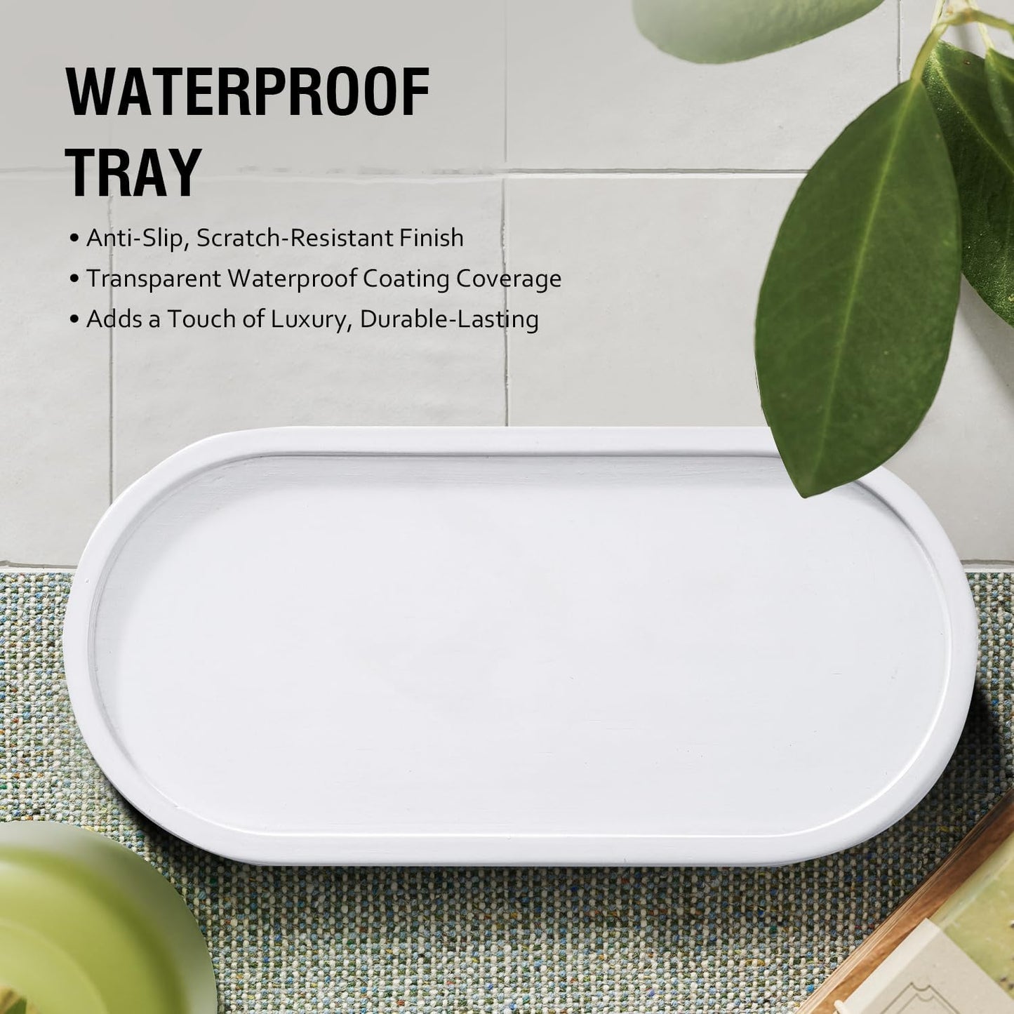 MOMEEMO Kitchen Soap Dispenser Set, Contains Dish and Hand Soap Dispenser, Suitable for Kitchen Counter Decor. (White)