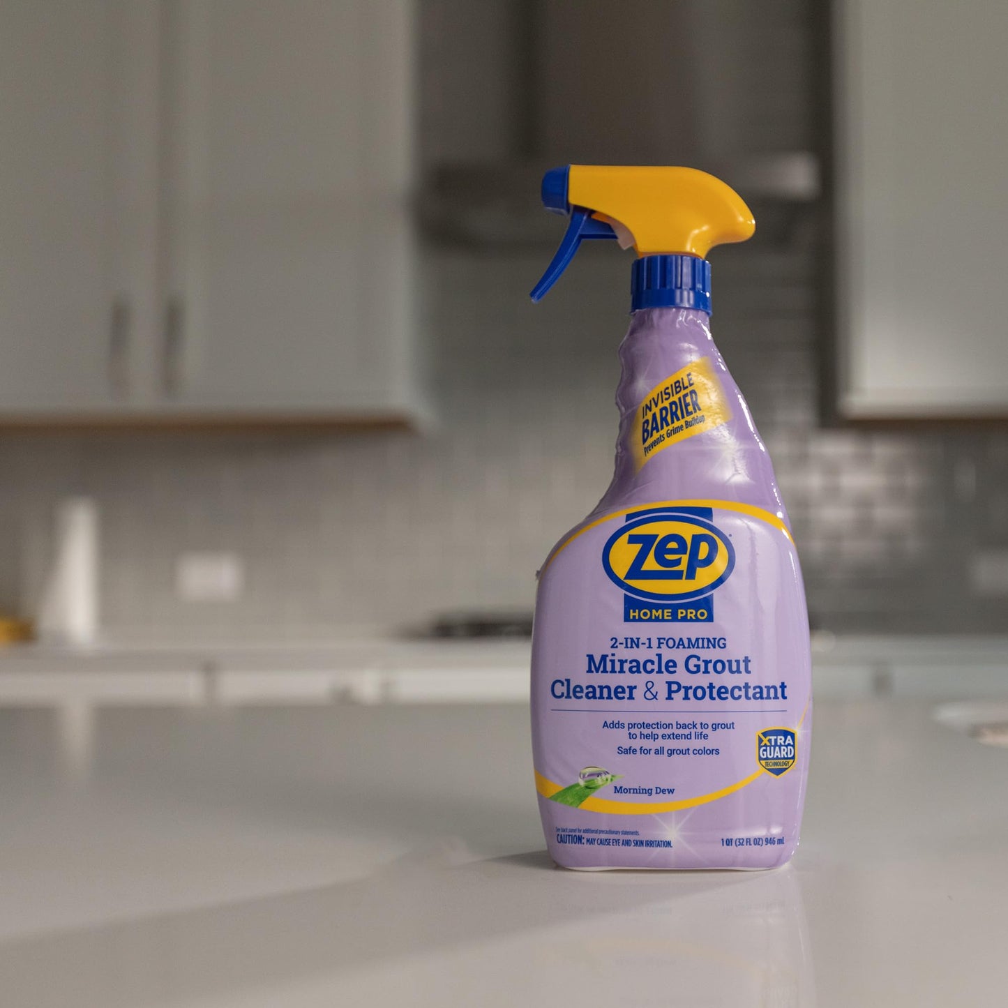 Zep HomePro Foaming Miracle Grout Cleaner & Protectant - 32oz-(Pack of 1)