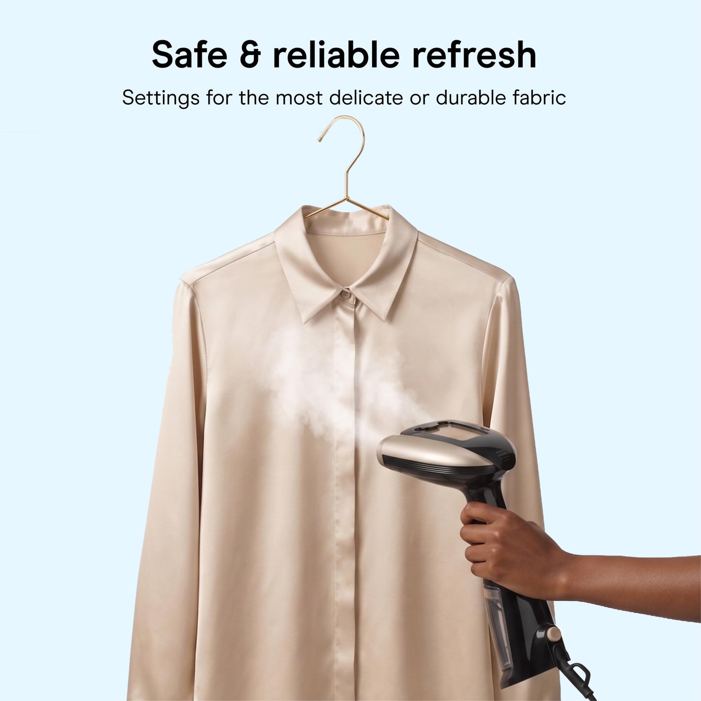 Conair Handheld Garment Steamer for Clothes, Turbo ExtremeSteam 1875W Fabric Steamer, Portable