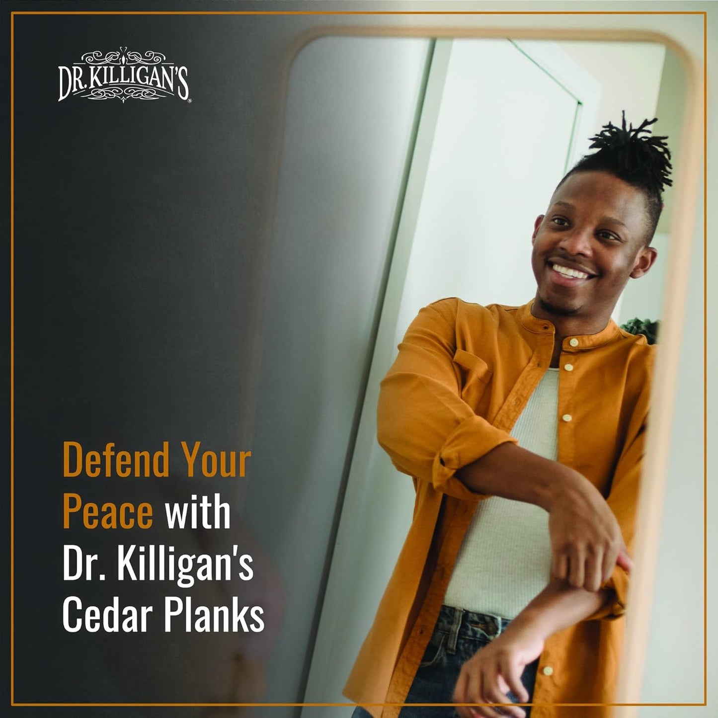 Dr. Killigan's Cedarwood Planks - Cedar Blocks for Clothes Storage, Great Alternative to Moth Balls for Closet, Drawer Deodorizer, Sustainably Harvested in USA (10-Pack)