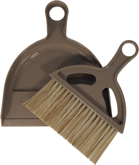 Mini Broom and Dustpan Set Hand Broom with Dustpan Portable Housekeeping Cleaning Tools for