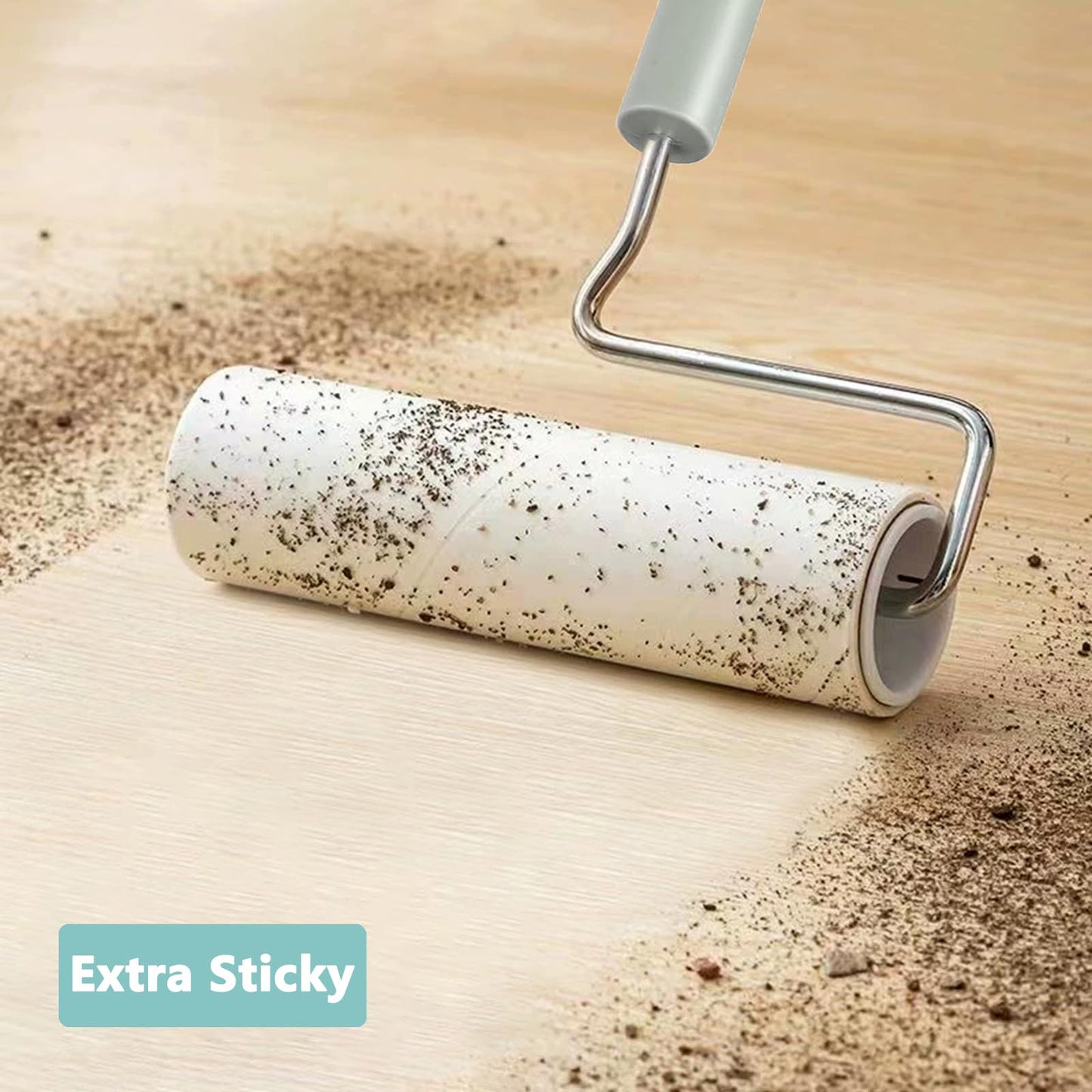 Lint Roller Refills 6.3 inch Great Value 10 Pack Extra Sticky Lint Remover Refills for Pet Hair