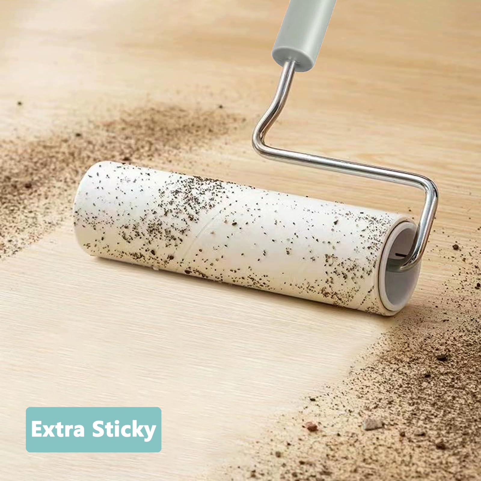 Lint Roller Refills 6.3 inch Great Value 10 Pack Extra Sticky Lint Remover Refills for Pet Hair