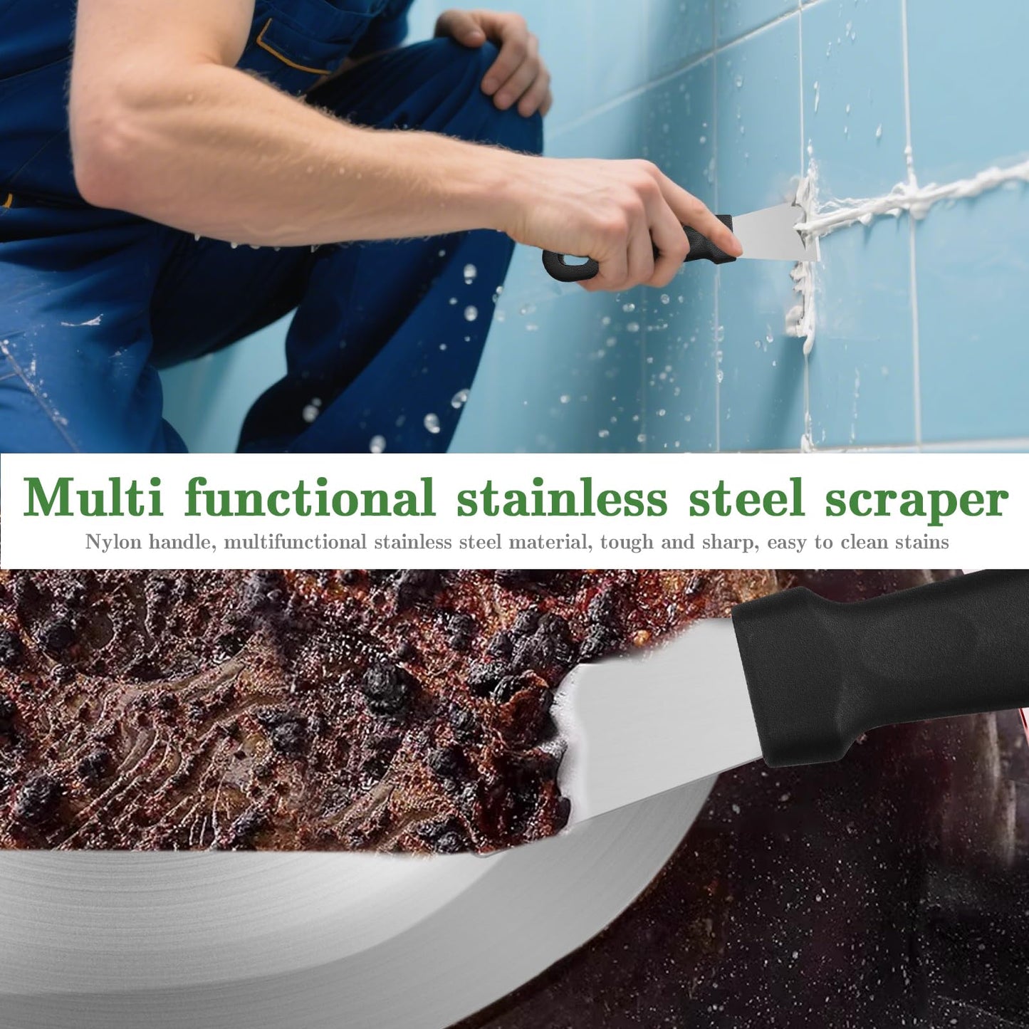 15pcs Crevice Cleaning Brush, Hard Bristle Scrub Brushes Tools, Multifunctional Grout Brush for